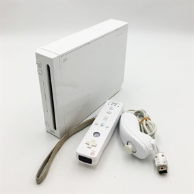 Nintendo Wii Konsol - Hvid - RVL-001 - SNR LEM106472664 (B Grade) (Genbrug)